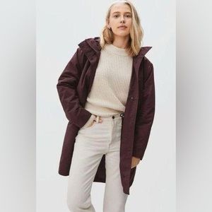 Everlane Women's Dark Purple Jacket